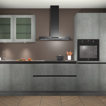 Beton Parelgrijs Keuken Cairo 33201