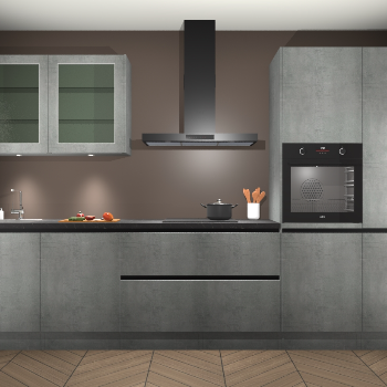 Beton Parelgrijs Keuken Cairo 33219