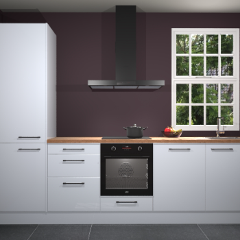 Sneeuwwitte hoogglans keuken Bangladesh 34154