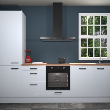 Sneeuwwitte hoogglans keuken Bangladesh 34155