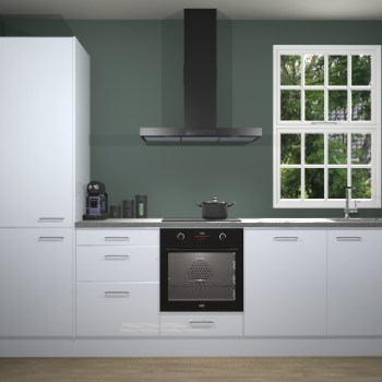 Sneeuwwitte hoogglans keuken Bangladesh 34159