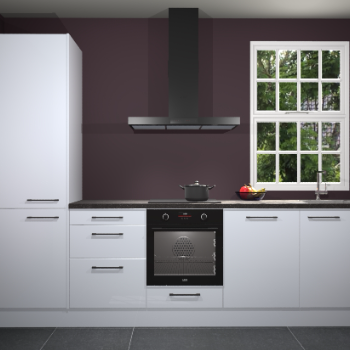 Sneeuwwitte hoogglans keuken Bangladesh 34167