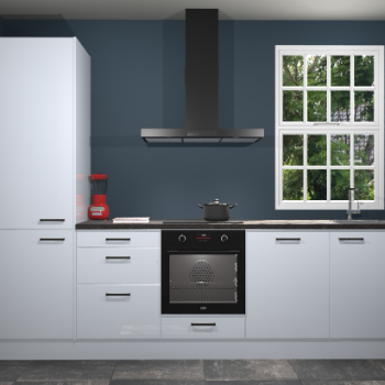 Sneeuwwitte hoogglans keuken Bangladesh 34168