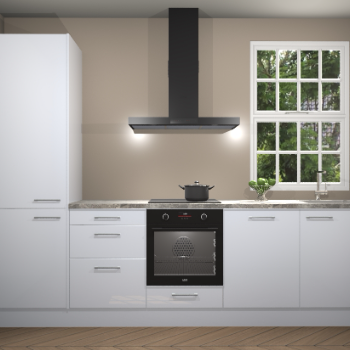 Sneeuwwitte hoogglans keuken Bangladesh 34170