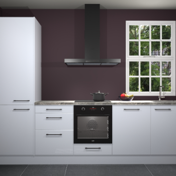 Sneeuwwitte hoogglans keuken Bangladesh 34173