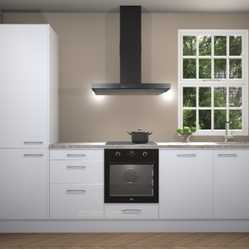 Sneeuwwitte hoogglans keuken Bangladesh 34176