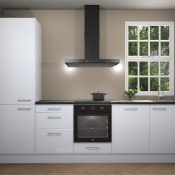 Sneeuwwitte hoogglans keuken Bangladesh 34182