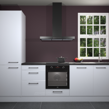 Sneeuwwitte hoogglans keuken Bangladesh 34185