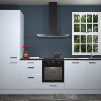 Sneeuwwitte hoogglans keuken Bangladesh 34186