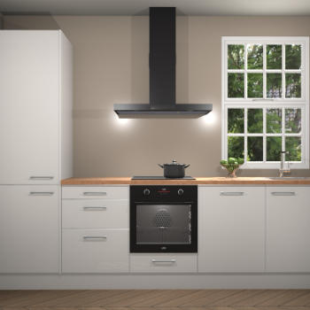 Zijdegrijze hoogglans keuken Bangladesh 34188