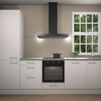 Zijdegrijze hoogglans keuken Bangladesh 34194