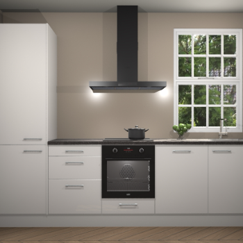 Zijdegrijze hoogglans keuken Bangladesh 34200