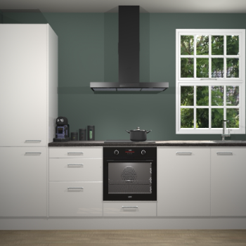 Zijdegrijze hoogglans keuken Bangladesh 34201