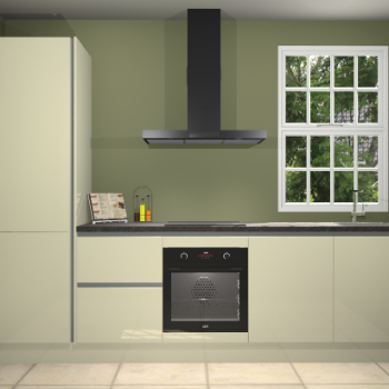 Magnolia hoogglans greeploze keuken Bangladesh 34240