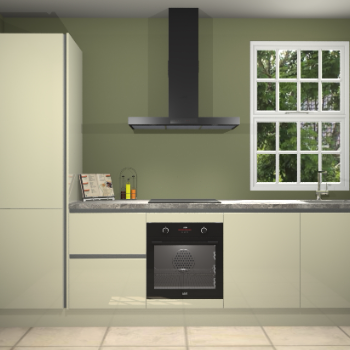 Magnolia hoogglans greeploze keuken Bangladesh 34246