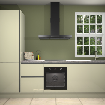 Magnolia hoogglans greeploze keuken Bangladesh 34252