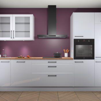 Sneeuwwit hoogglans keuken Cairo 33334