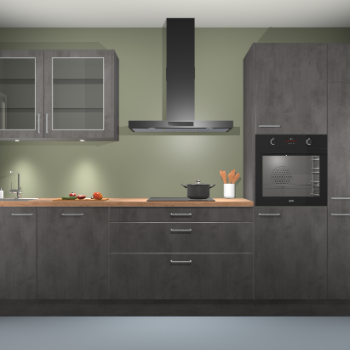 Beton Antraciet keuken Cairo 33517