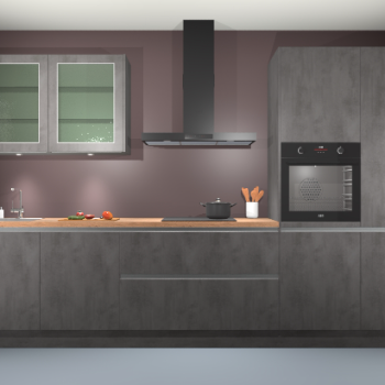 Beton Antraciet Keuken Cairo 33518