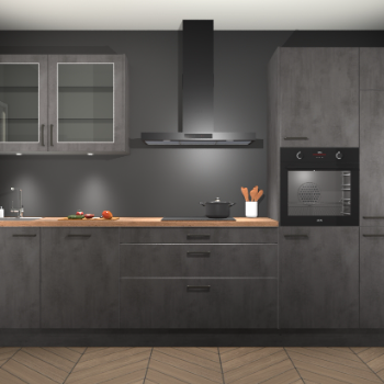 Beton Antraciet keuken Cairo 33520