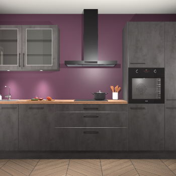 Beton Antraciet keuken Cairo 33519