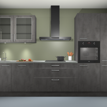 Beton Antraciet keuken Cairo 33528