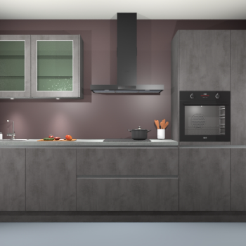 Beton Antraciet Keuken Cairo 33530