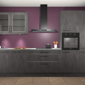 Beton Antraciet keuken Cairo 33531