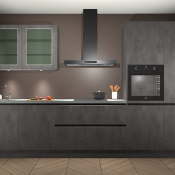 Beton Antraciet Keuken Cairo 33533