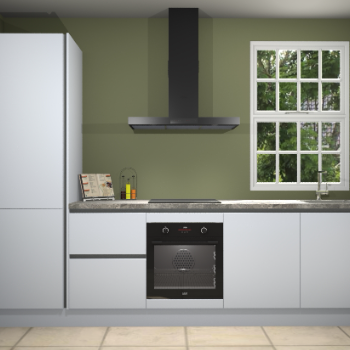 Sneeuwwitte  greeploze keuken Bangladesh 34290