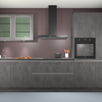 Beton Antraciet Keuken Cairo 33536