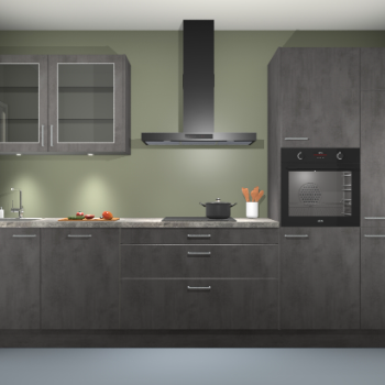 Beton Antraciet keuken Cairo 33541