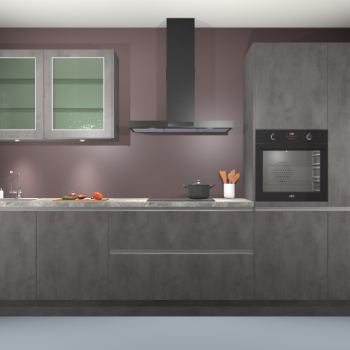 Beton Antraciet Keuken Cairo 33542