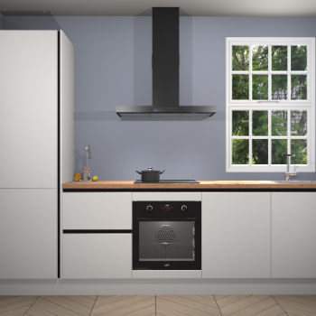 Zijdegrijze greeploze keuken Bangladesh 34311