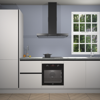 Zijdegrijze greeploze keuken Bangladesh 34318