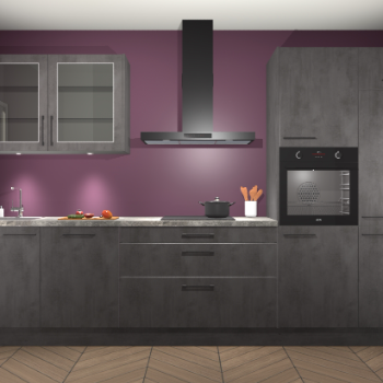 Beton Antraciet keuken Cairo 33543