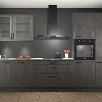 Beton Antraciet keuken Cairo 33544