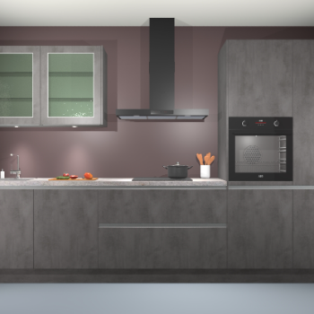 Beton Antraciet Keuken Cairo 33548