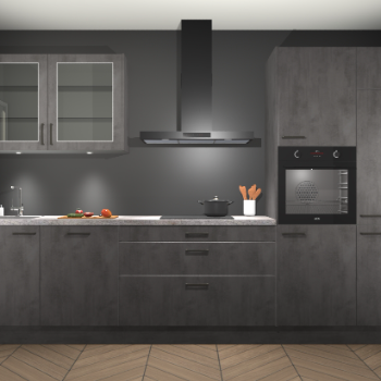 Beton Antraciet keuken Cairo 33550