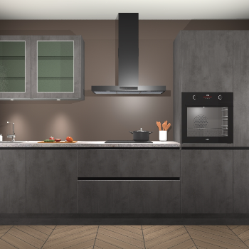 Beton Antraciet Keuken Cairo 33551