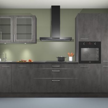 Beton Antraciet keuken Cairo 33552