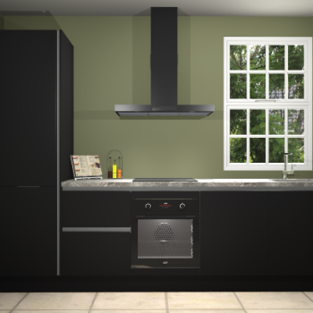 Zwarte greeploze keuken Bangladesh 34444