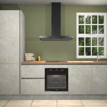 Beton opaal greeploze keuken Bangladesh 34494