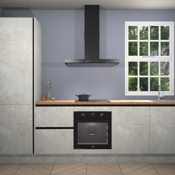 Beton opaal greeploze keuken Bangladesh 34497