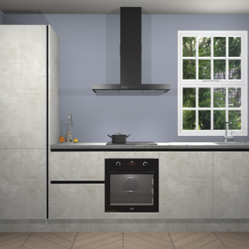 Beton opaal greeploze keuken Bangladesh 34511