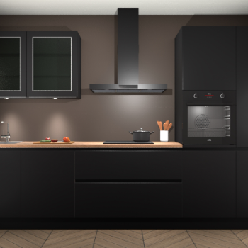 Zwart Keuken Cairo 33855