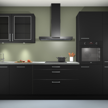 Zwart keuken Cairo 33894