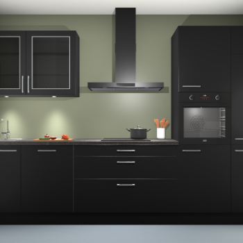 Zwart keuken Cairo 33900