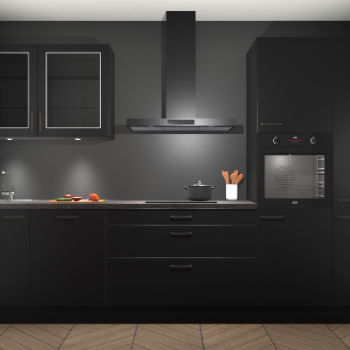 Zwart keuken Cairo 33904