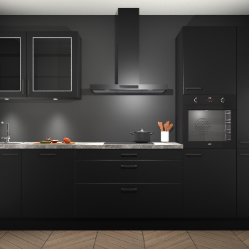 Zwart keuken Cairo 33910